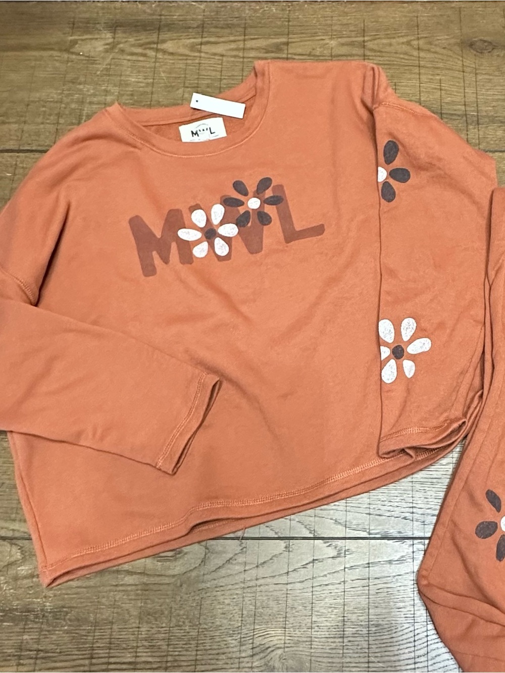 Madewell Burnt Orange Pullover Top